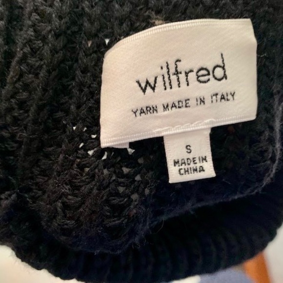Wilfred Aritzia vest sweater like new black small - Picture 11 of 13